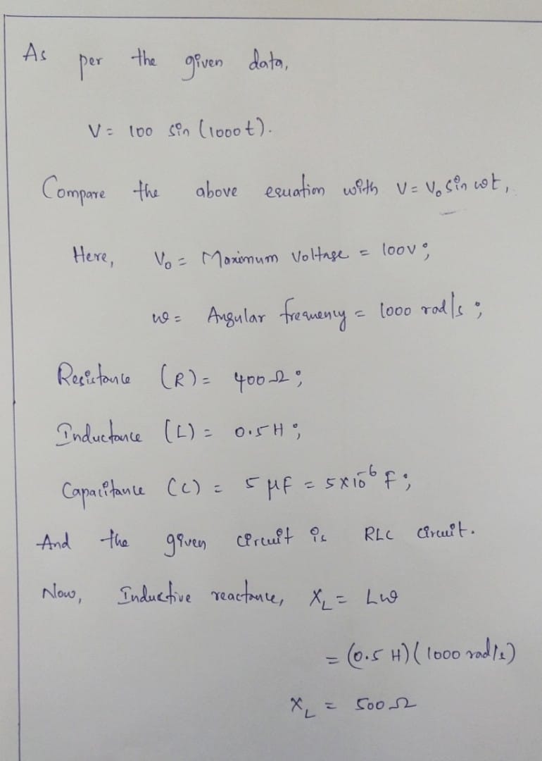 Advanced Physics homework question answer, step 1, image 1